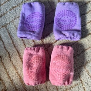 Purple and Pink Knee Pads